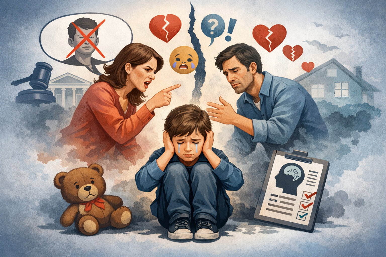 Síndrome de alienación parental: señales, consecuencias y evaluación psicológica